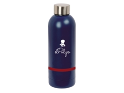 Garrafa Térmica El Pulpo Azul Marinho Aço Inoxidável 500 Ml