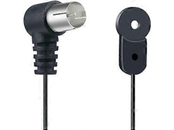 Antena FM para receptores internos, antena de rádio FM de 75 ohms, antena coaxial tipo F não balanceada, por exemplo, Home Table Slowmoose