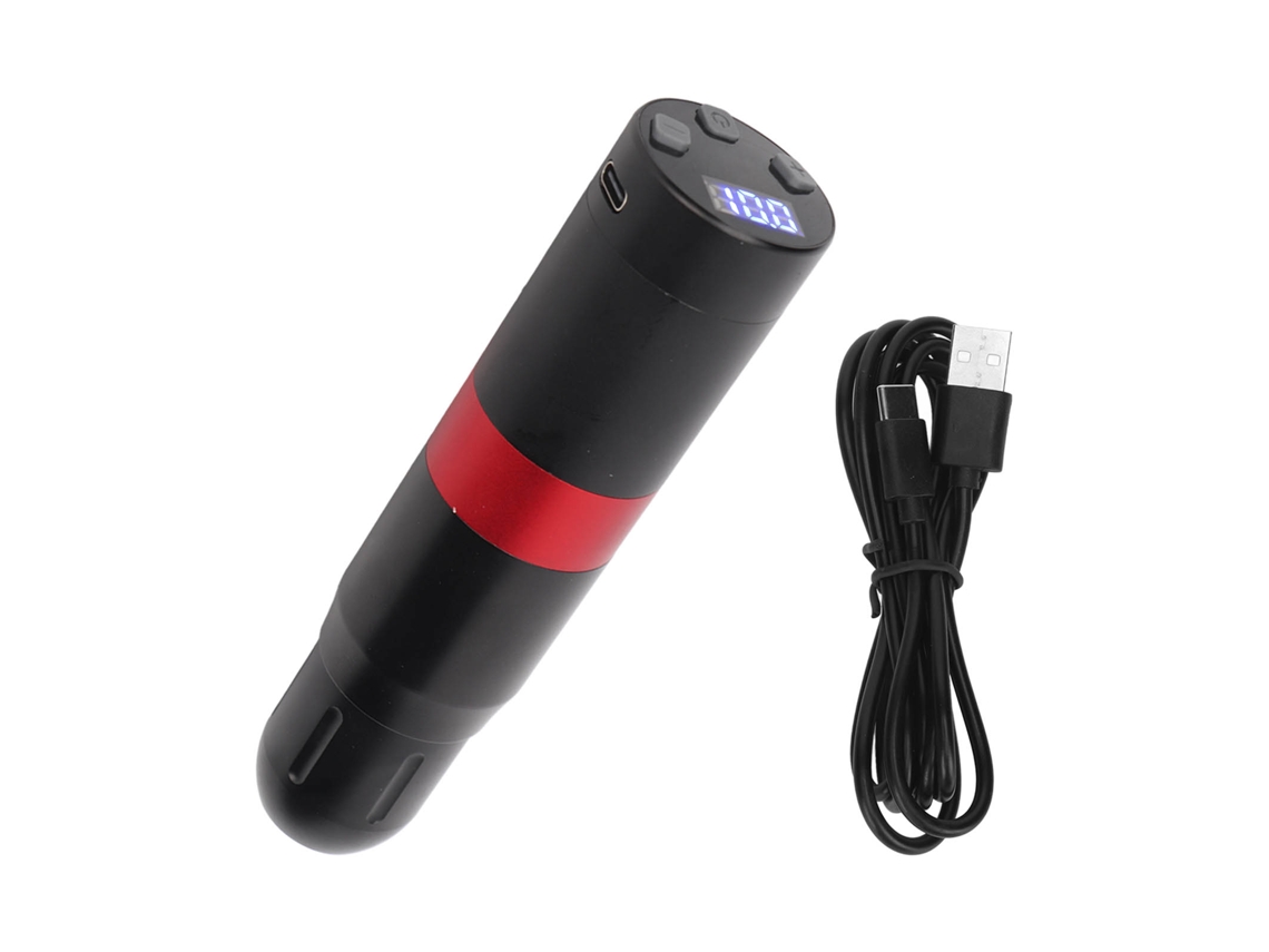 Máquina De Tatuagem Rotativa Sem Fio Com Caneta E Bateria 1500mah, Comprimento Da Agulha Ajustável Aiaididiy