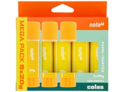 Conjunto 5 Colas de Bastão 20g NOTE!