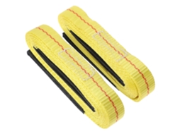 Cintas De Elevação Planas De Poliéster, 2,5 Cm X 3 M, Pacote Com 2 Unidades Para Movimentação De Cargas.