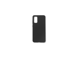 Capa para Samsung Galaxy S20+ ESTUFF Microfibra Preto