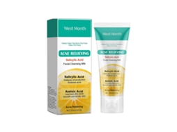 Sabonete Facial Com Ácido Salicílico Para Acne: Controla A Oleosidade, Hidrata E Acalma, Deixando A Pele Limpa E Macia - 100g