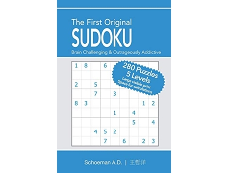 Livro The First Original Sudoku de Daniel Schoeman (Inglês)