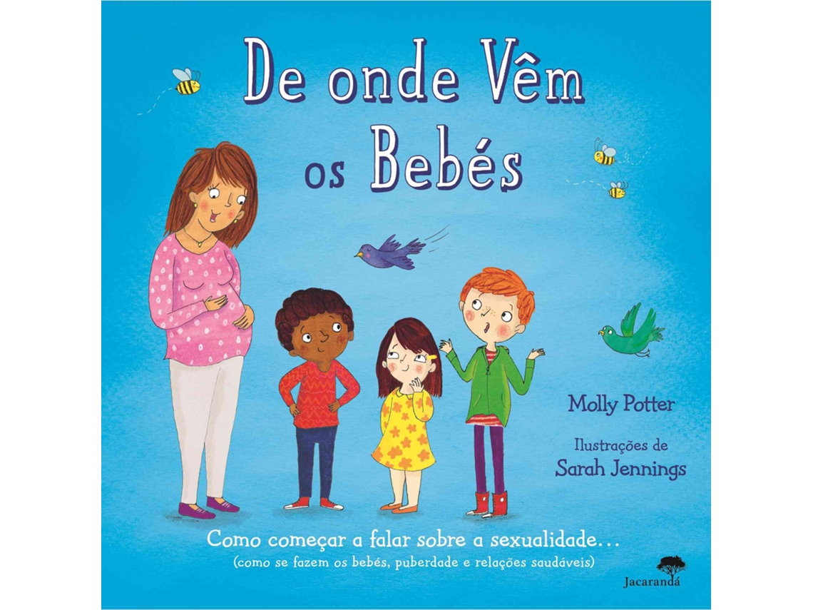 Livro De Onde Vêm Os Bebés De Molly Potter De Molly Potter (Português)