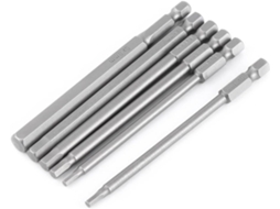 KOFIHETY Allen Hex Hex Hex Head Fewed Bit Bit Set, Desempenho Profissional Com Durabilidade, Hastes Hexáticos De Resistência À Derrapagem Para Superfície Lisa