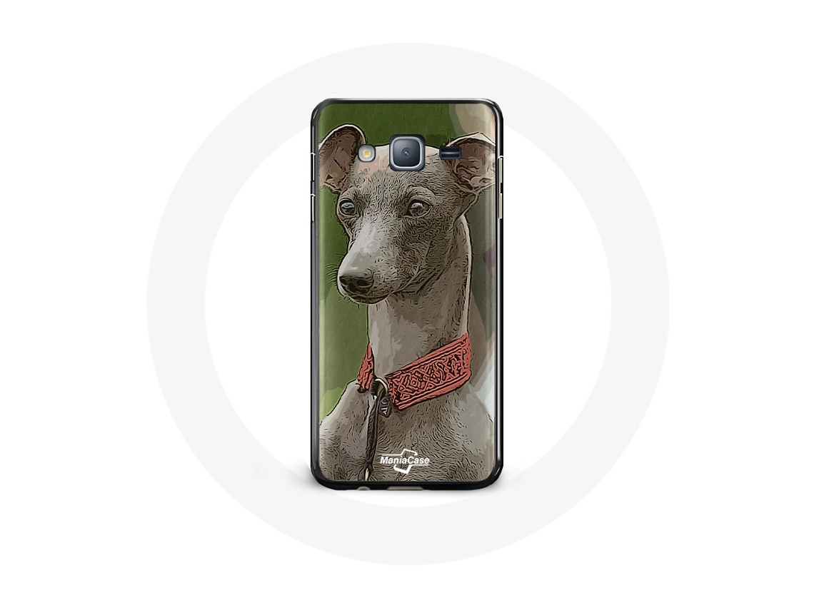 Capa para Samsung Galaxy A3 Galgo cinzento greyhound