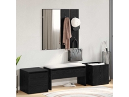 Vidaxl Conjunto De Móveis De Corredor 6 Unid. 80 X 31 X 40 Cm