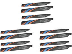 Conjunto de 12 Hélices Principais para Substituição do Helicóptero/avião Drone Xk K127 com Controle Remoto SFUSHOS