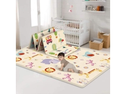 2026 alfombra de Juegos Plegable para Bebés, Alfombra de Espuma Suave, Reversible, Impermeable, Portátil para Gatear, 180 X 100 Cm.