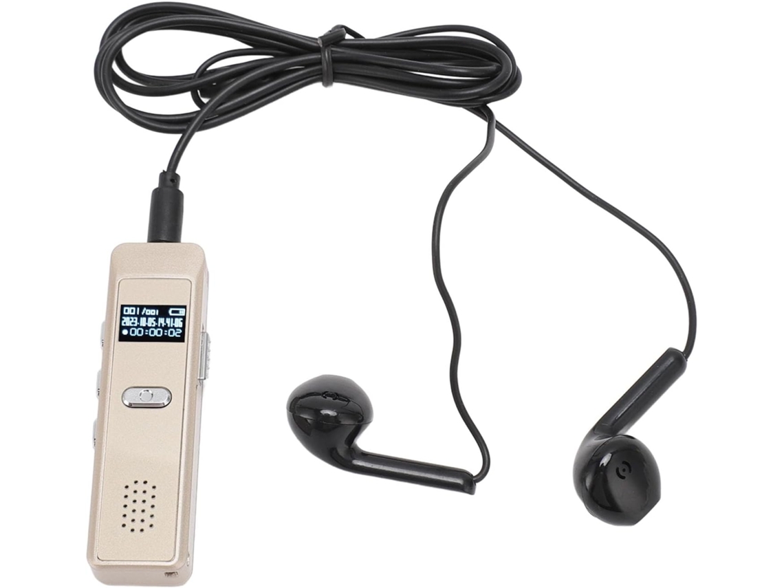 Gravador De Voz Digital, Redução De Ruído Hd, Áudio Nítido, Compatível Com Mp3, Wma E Wav, Múltiplos Gokoco