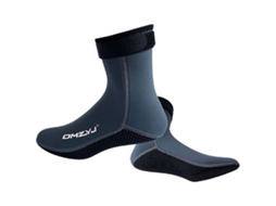 Meias de mergulho de 3mm, quentes, antiderrapantes, para snorkel e praia | S/MARCA