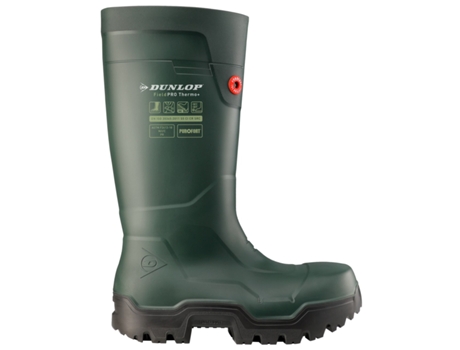 Botas de Unissexo DUNLOP Segurança Purofort Fieldpro Verde (44)