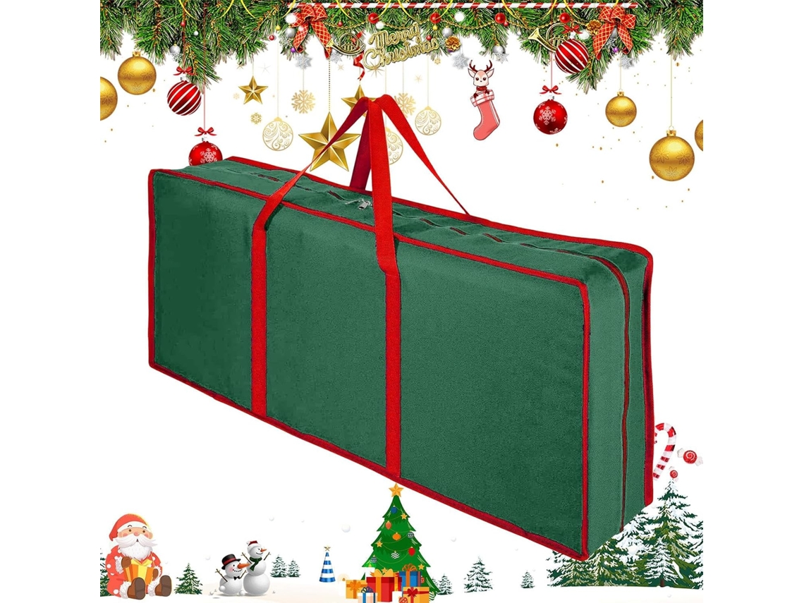 Recipiente Para Guardar Papel De Presente, Saco De Natal Com Fecho