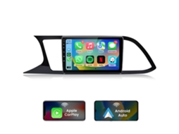 Rádio Automotivo Android 15 Junsun Para Seat Leon 3 (2012- 2020) | Auto Carplay | 4gb+64gb | Plug And Play | Gps | Swc