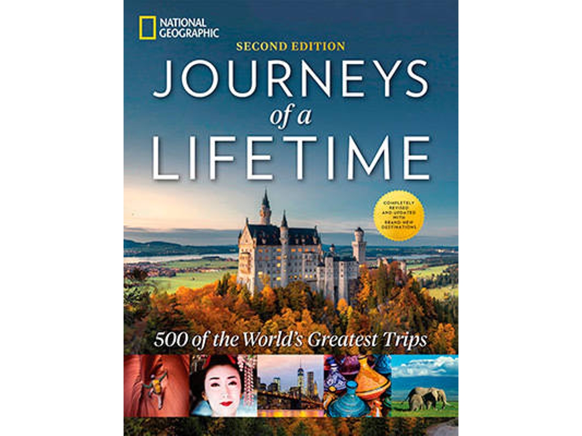Livro Journeys Of A Lifetime Second Ed de National Geographic (Inglês - Capa Dura)