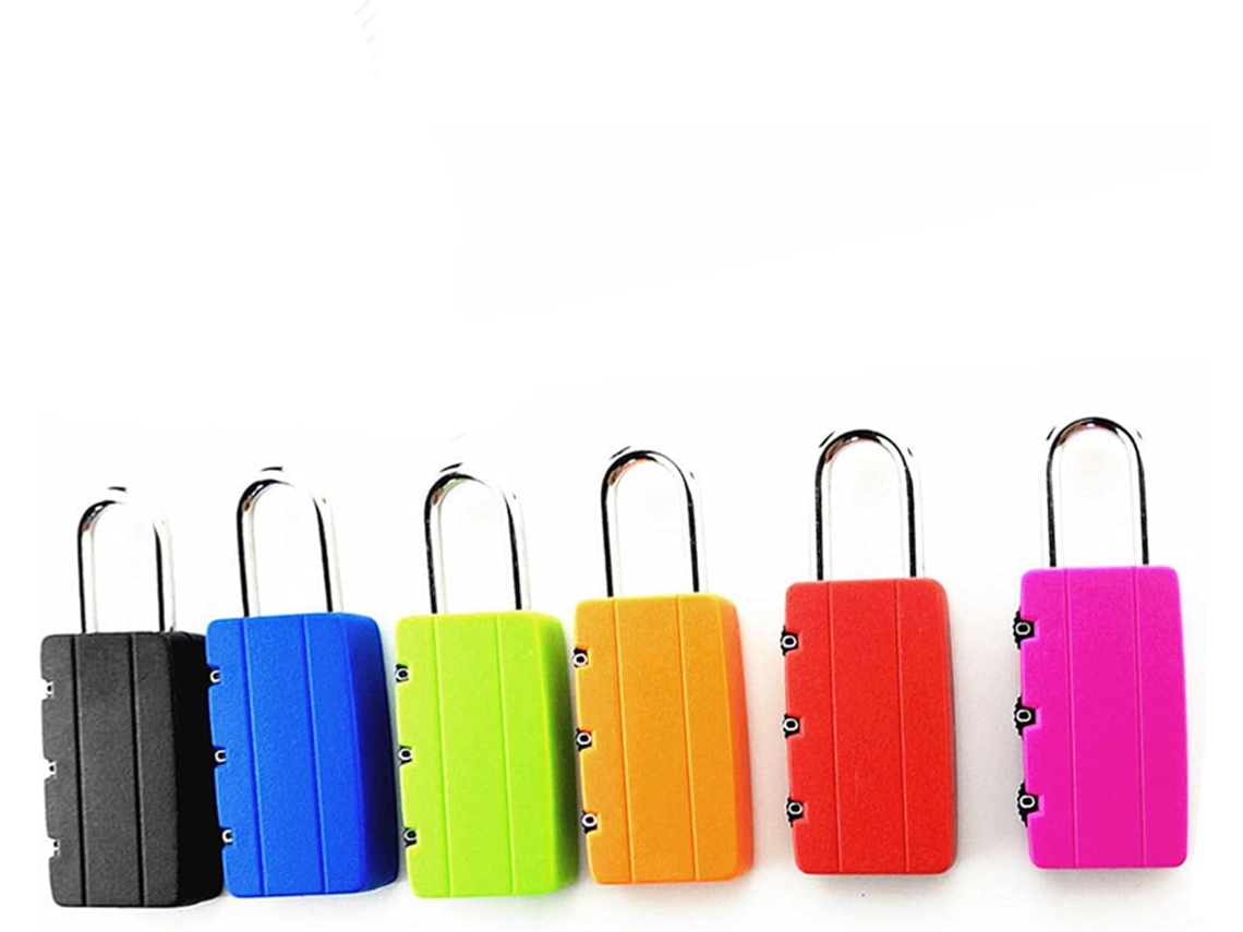 Cadeado De Combinação Para Bagagem, Para Malas, Mochilas E Armários
