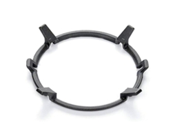 KOFIHETY Anel De Ferro Fundido Para Wok, Suporte De Substituição Para Wok, Suporte De Ferro Fundido Esmaltado Fosco Resistente Para Fogão A Gás, Durável Por An