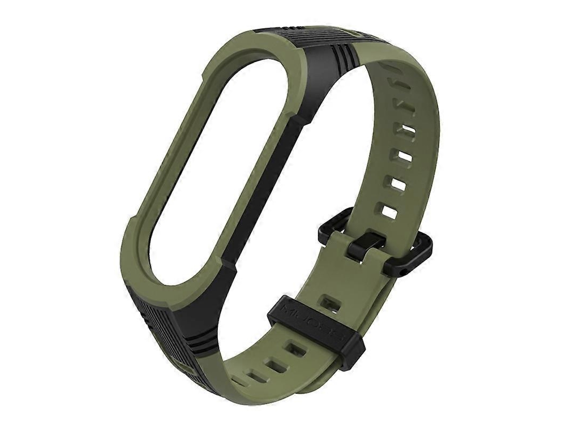 Pulseira De Silicone Bicolor Mijobs Para Xiaomi Mi Band 5/6/7.