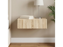 Vidaxl Mesa Lateral De Parede Carvalho Sonoma 59 X 34,5 X 17 Cm