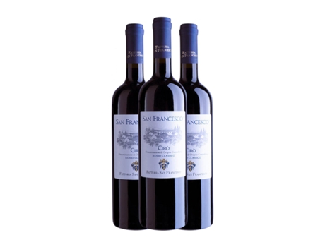 Vinho FATTORIA SAN FRANCESCO Rosso Cirò (0.75 L - 3 Unidades)