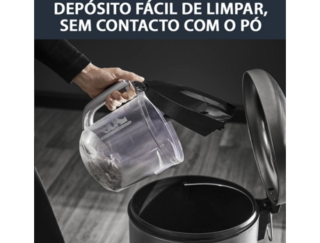 aspirador sem ensacaro rowenta compact power xxl parquet ro4853ea