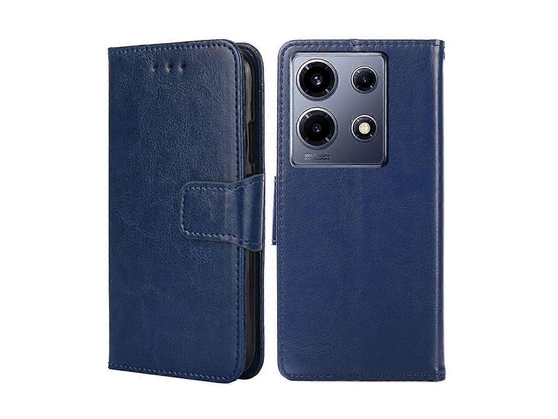 Capa De Celular De Couro Com Textura De Cristal