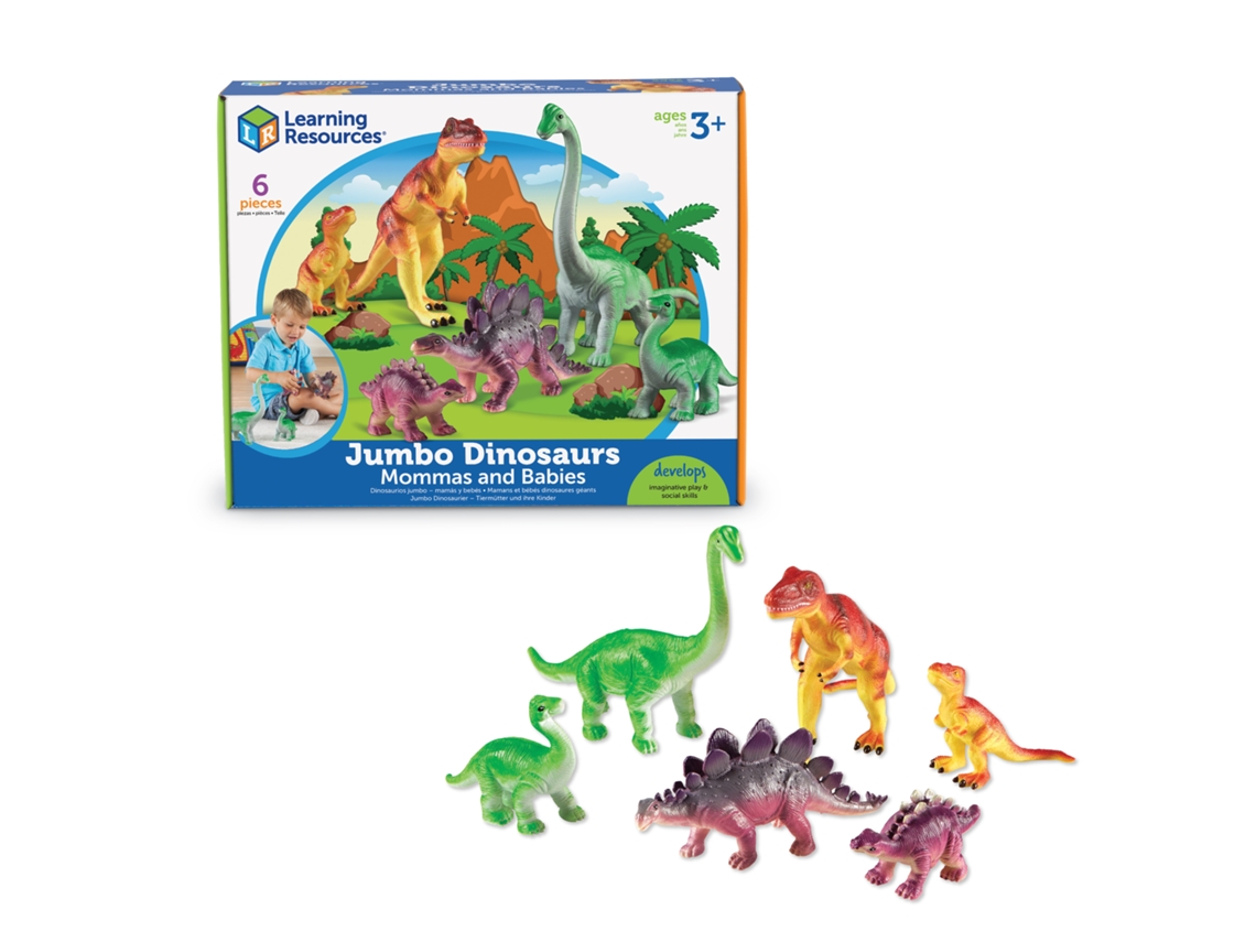 Brinquedos De Dinossauros Da Learning Resources Jogo De Dinossauros Educativo E Colorido