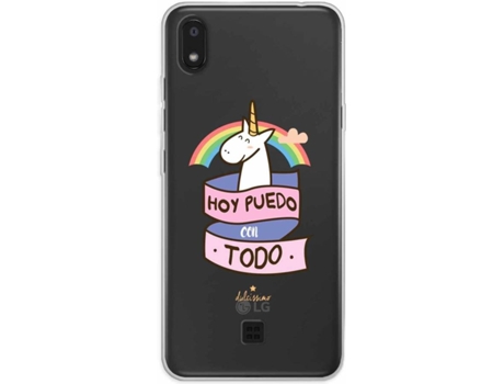 Capa LG K20 (2019) LOVE\u0026PHONE Dulcissimo Hoy Puedo Con Todo Transparente |  Worten.pt