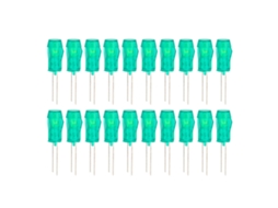 Suporte De Plástico Led 20pcs Luz Verde 5mm Sunflare