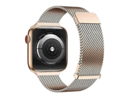 Dux Ducis Milanese Pro Series Compatível Com Apple Watch Series 9 8 7 41 Mm / 6 5 4 40 Mm / 3 2 1 38 Mm Pulseiras De Malha Relógio Magnético Facpoet