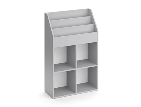 Estante infantil Vicco Luigi, cinza, 72 x 114,2 cm