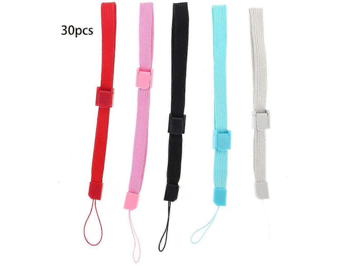 Lurelia Pulseira Para Telemóvel Ajustável De Pulso 30 Peças Controlo Remoto 17 Cm Anti-perda