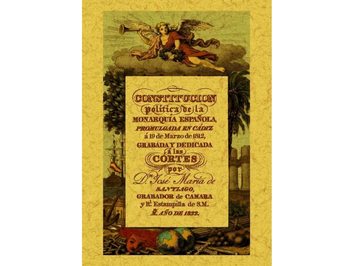 Livro Constitucion Politica De La Monarquia Española de Jose Maria de Rodriguez de Santiago (Espanhol)