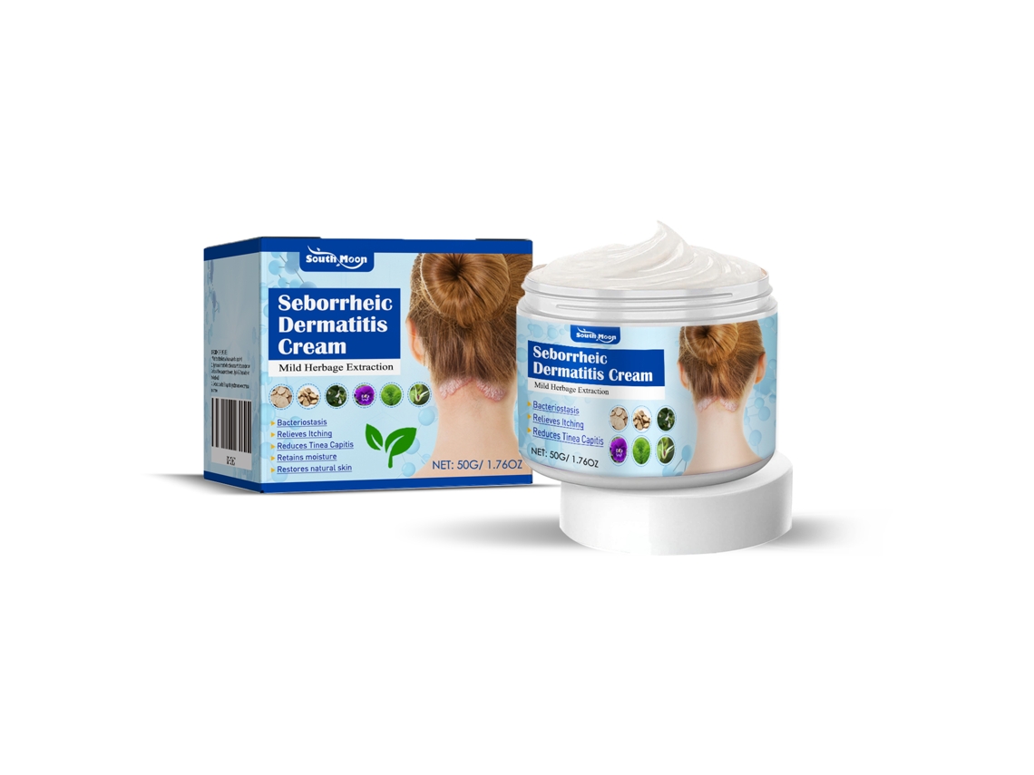 Pomada de Cuidado com a Pele South Moon para Acne no Couro Cabeludo e Cabeça