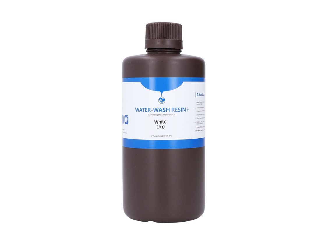 Resina Castável Lavável com Água Curável por Uv 1kg S/MARCA