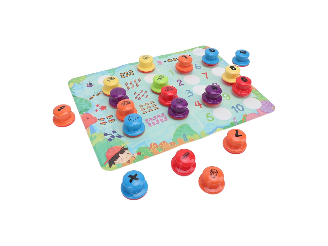 Primerox brincadeira Inovadora Carimbo de Argila Diy para Crianças com Kit Educacional Leve Vibrante
