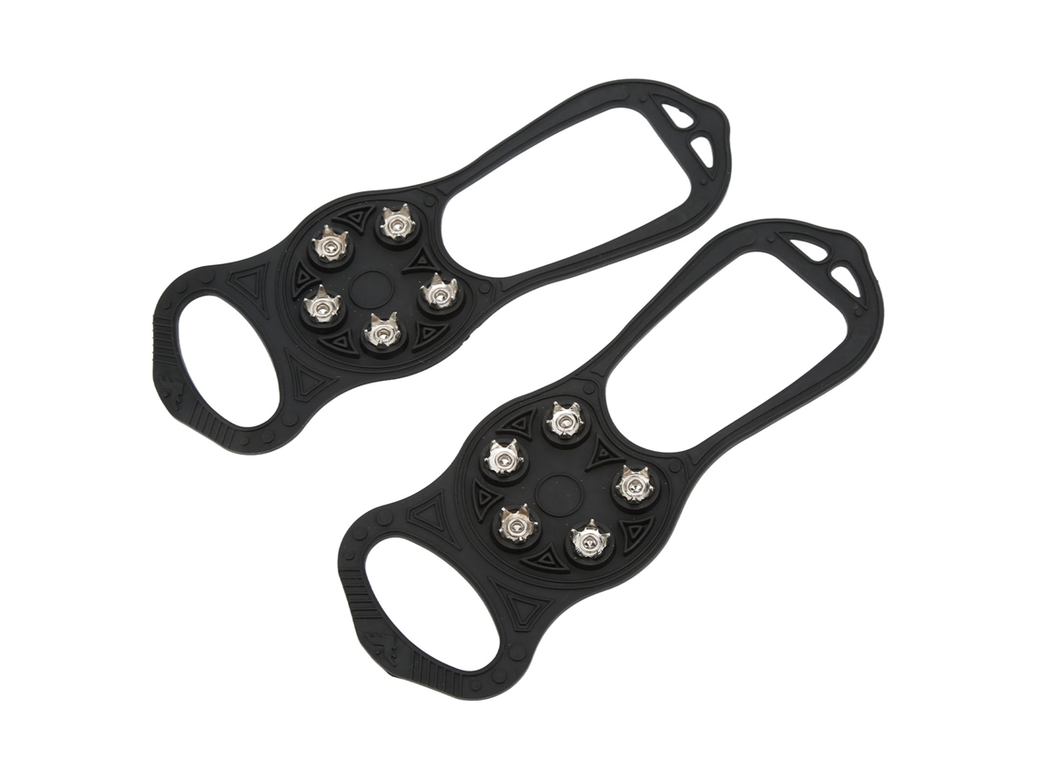 Grips de Gelo 5 Dentes Antiderrapantes para Botas Outdoor