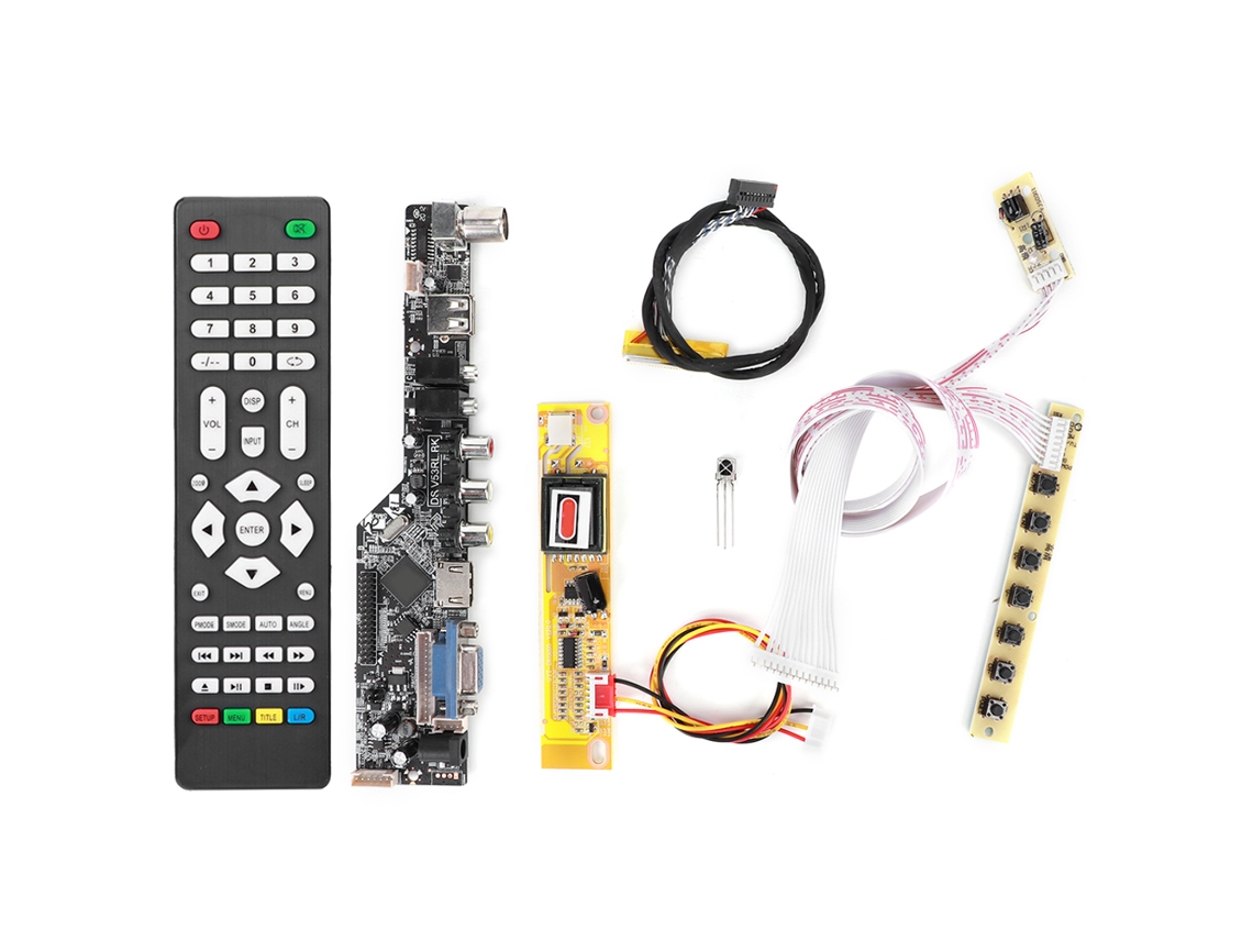 Placa Controladora Lcd Tv 15,4 Polegadas com Hdmi Vga Av Usb Audio | S/MARCA