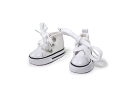 Sapatilhas Para Amigurumi Branco 5x2,5cm Círculo 455458 20 (2 Un)