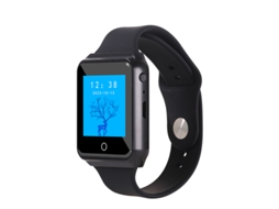 MP3 YIZHOOD s311 (4G)Metal Bluetooth relógio HiFi qualidade de áudio suporte TF cartão FM preto