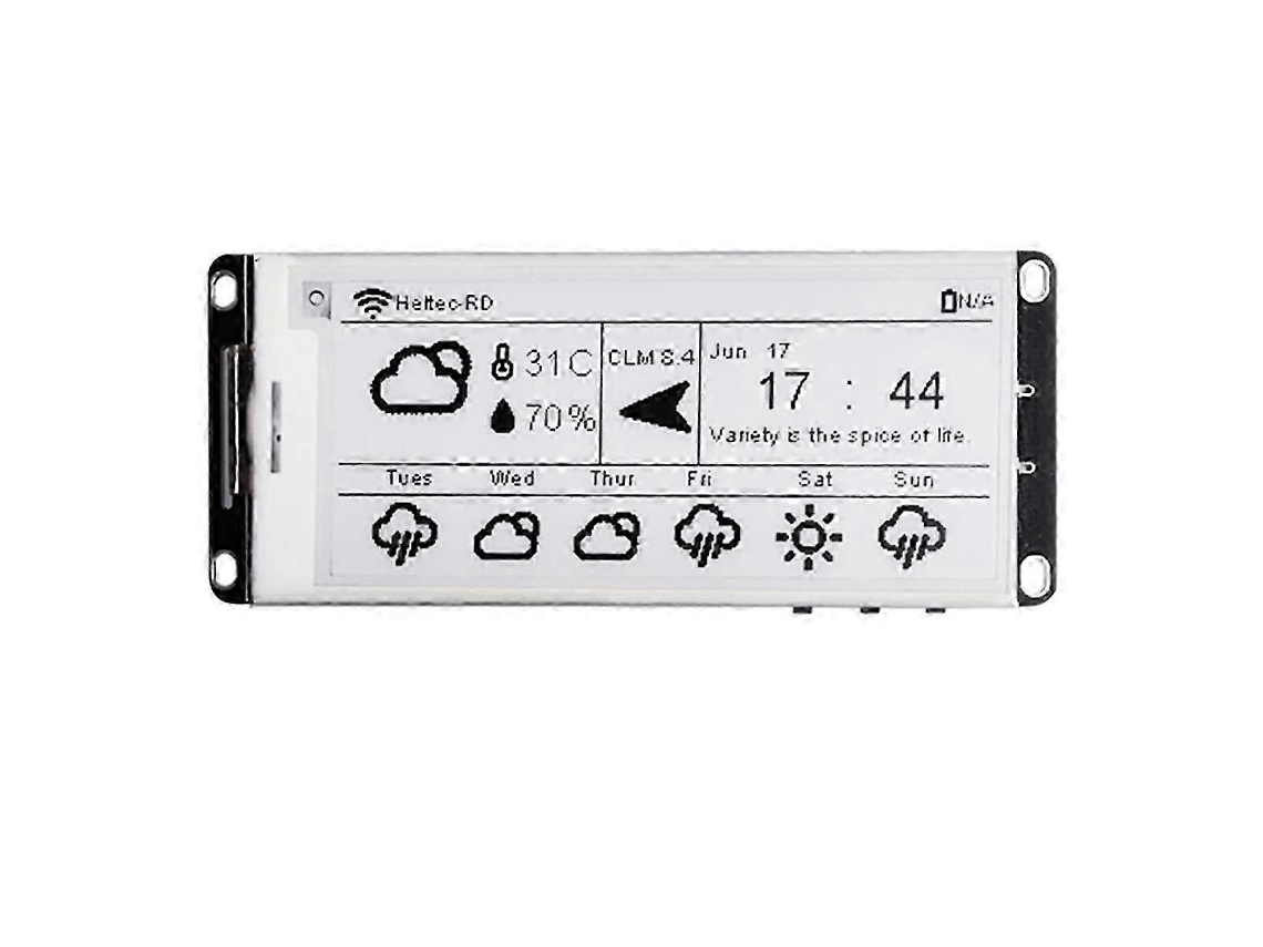 Display E-ink De 2,90 Polegadas Meshtastic Esp32 Lora Para Monitor Tag E-paper, Bluetooth E Wifi, 902-928mhz