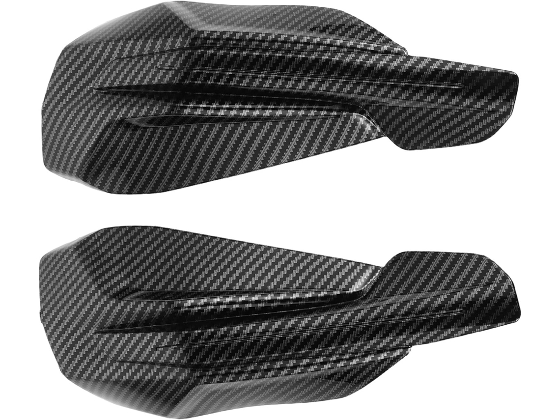 Protetor De Guidão E Capa Manopla Operitacx Para Motocicletas Off Road, Plástico Preto Resistente, Inclui Ferramentas De