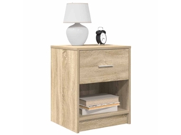 Vidaxl Mesas De Cabeceira 2 Pcs Com Gaveta 40x34x50 Cm Carvalho Sonoma