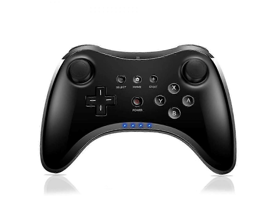 Controle Pro Para Wii U, Controle Sem Fio Para Nintendo Wii U, Gamepad, Joystick, Controle De Jogo Com Dois Analógicos Hengjian (preto)
