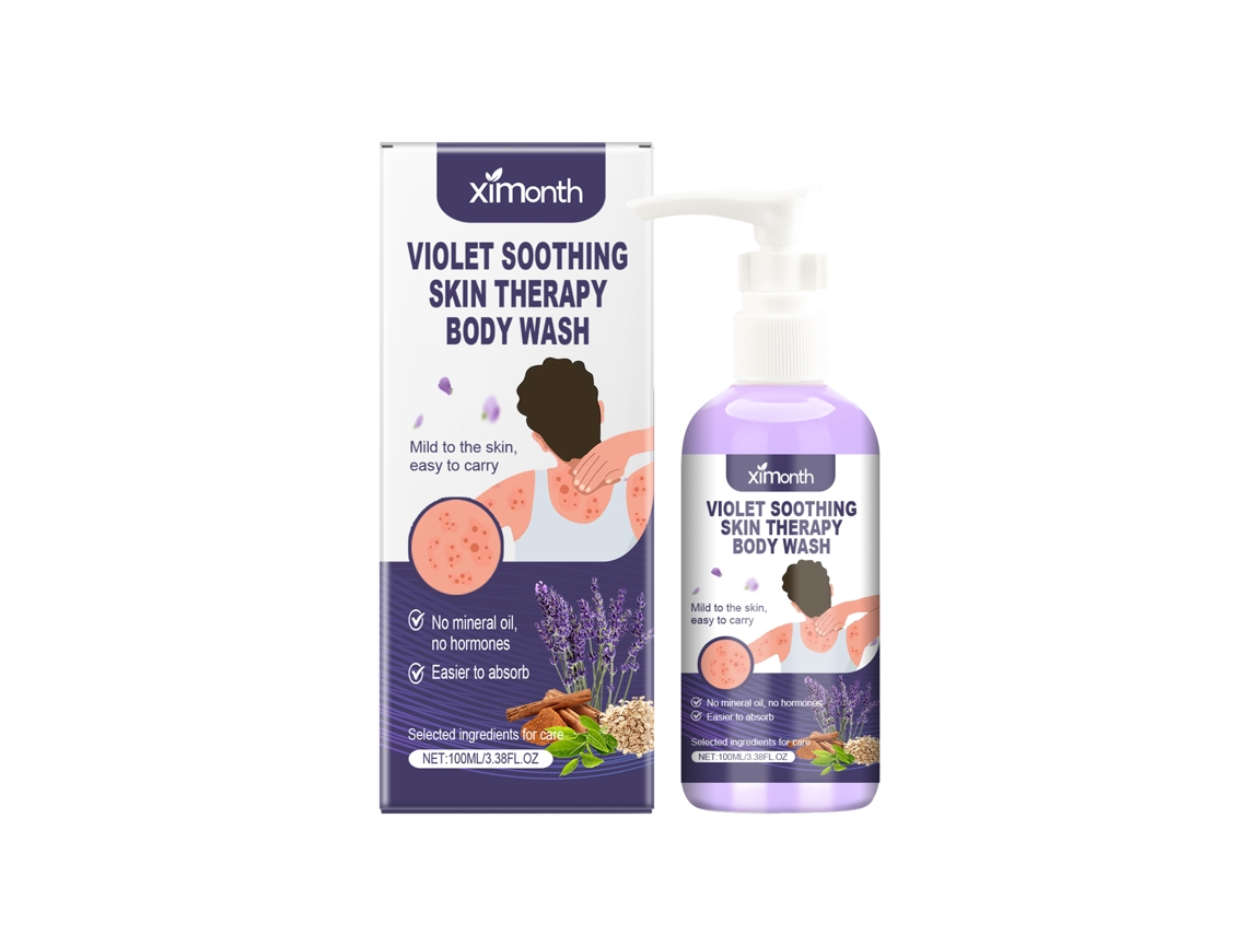 Gel de Banho Violeta Calmante Pele Sensível