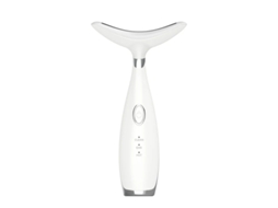 Dispositivo De Beleza Facial Para Pescoço Para Cuidados Com A Pele 3 Em 1 Aquecimento E Vibração Bestvite (branco)