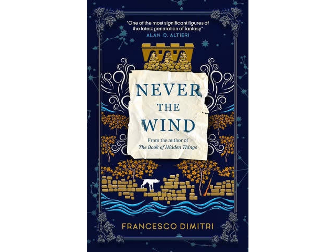 Livro Never The Wind de Francesco Dimitri (Inglês)