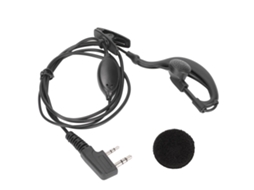 Aetheria fone de Ouvido para Walkie Talkie Baofeng Bf 888s Uv 5r com Pinça Interface Tk 2 Way Radio
