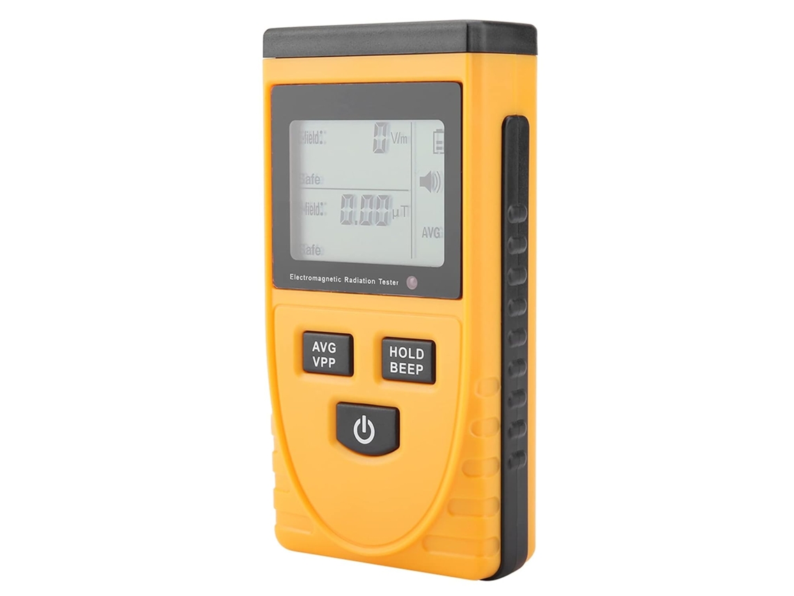 Detector De Radiação Digital, Testador De Emf De Plástico Com Ecrã Lcd